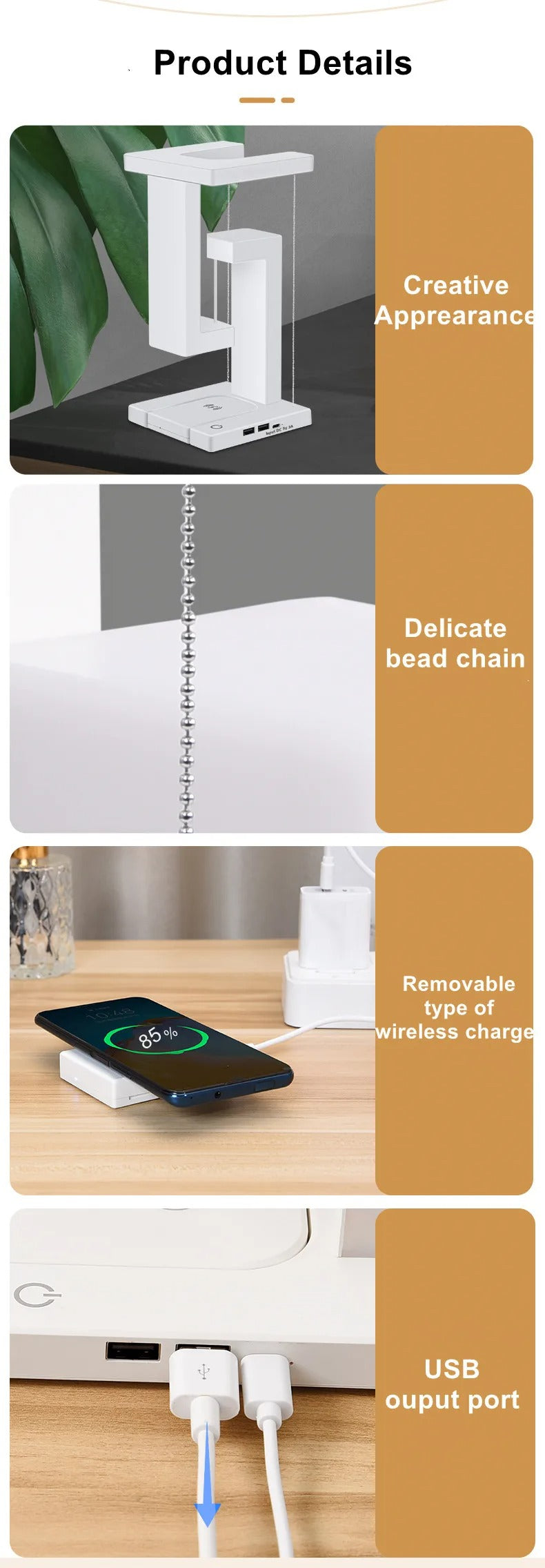 Led Floating Table Lamp