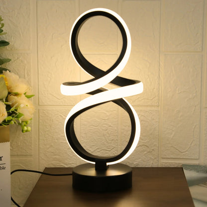 Lumora™ Halo - Spiral Desk Lamp